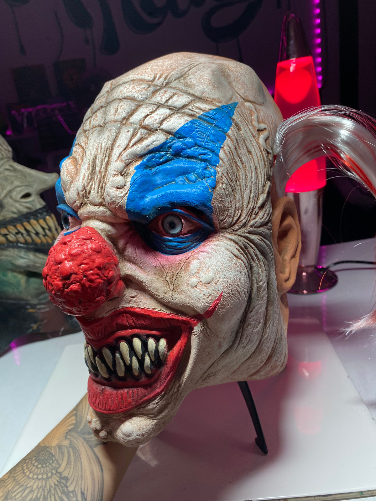 “JESTER” Full Head Halloween Mask