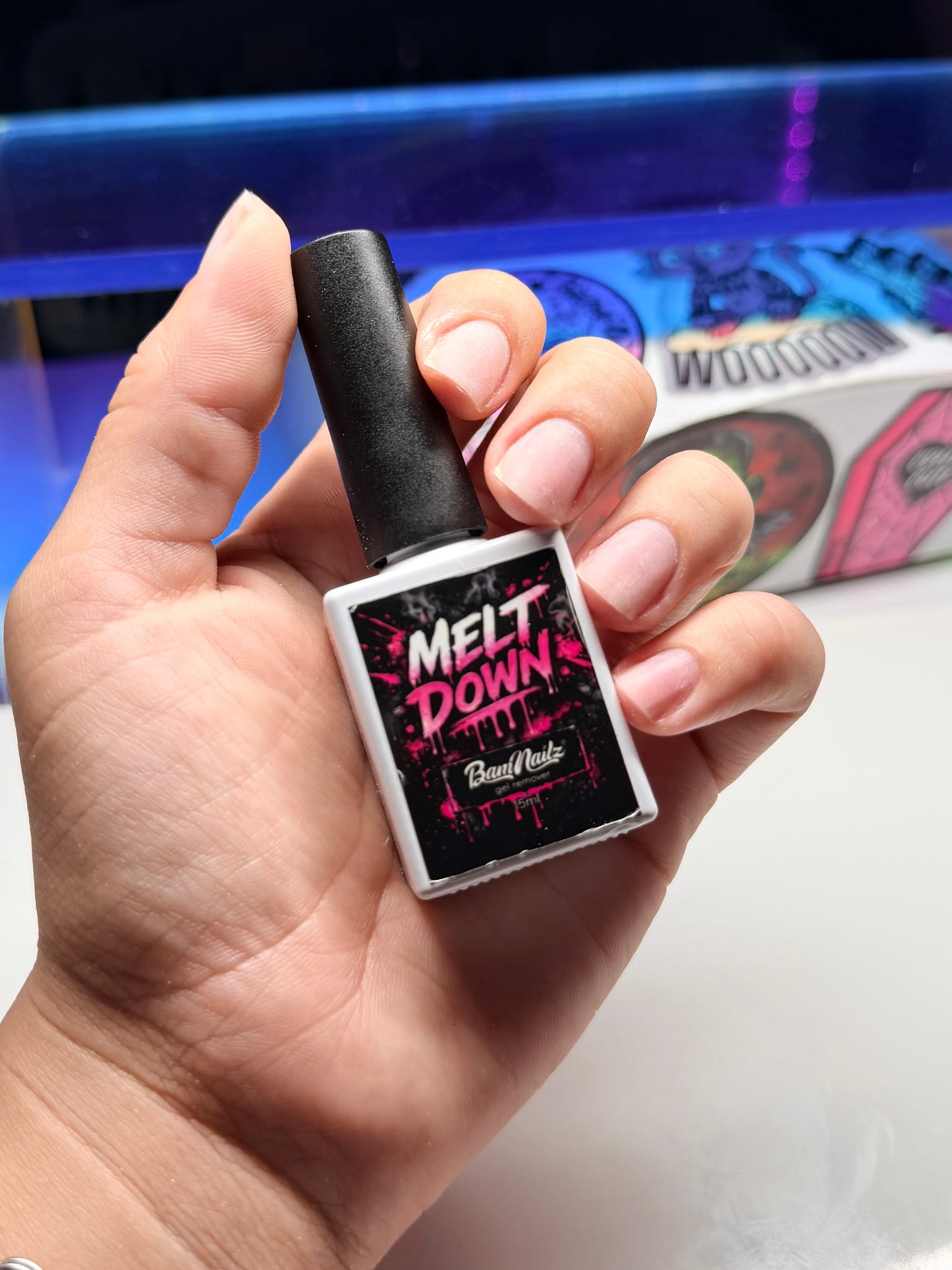 “MELT DOWN” removedor - Gel tips & Gel