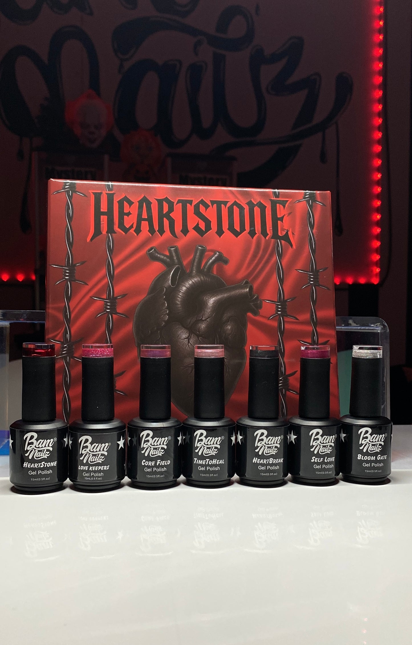 “HEARTSTONE” 7 Gel Polish Collection