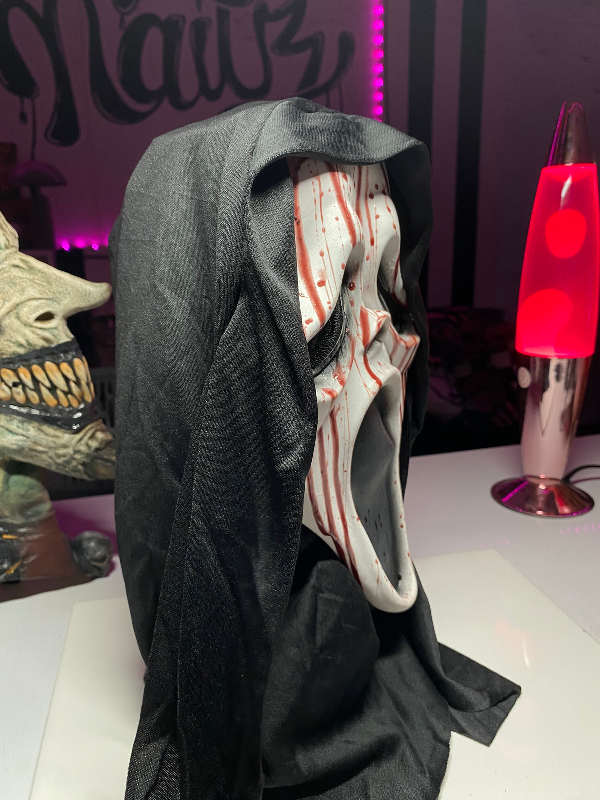 “GHOST” Full Head Halloween Mask