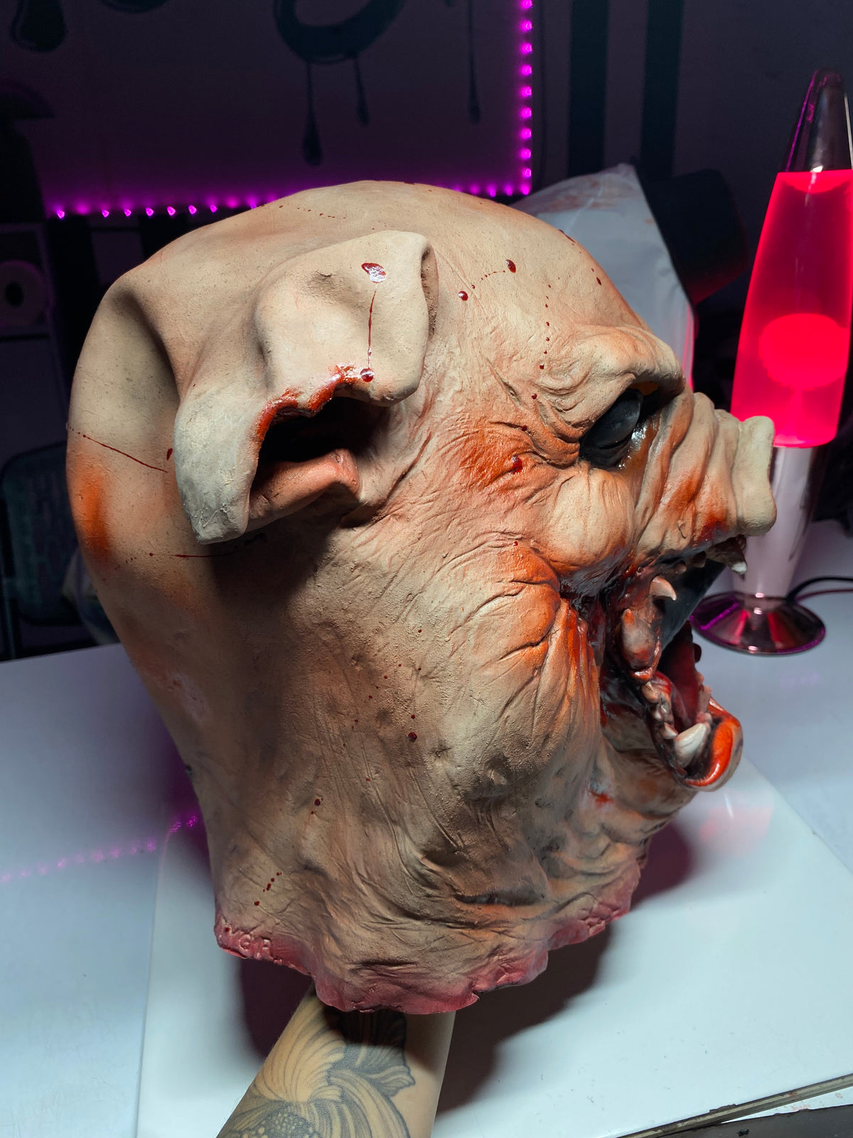 “PIGGY BANK” Full Head Halloween Mask