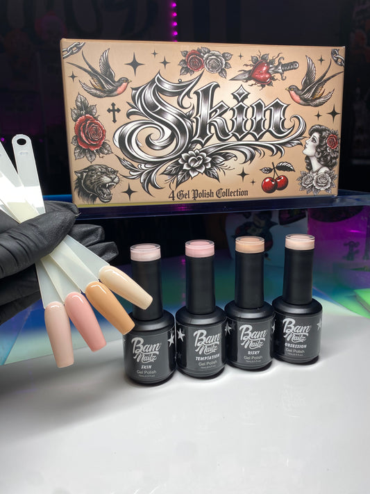 “SKIN” 4 Gel Polish Mini Collection