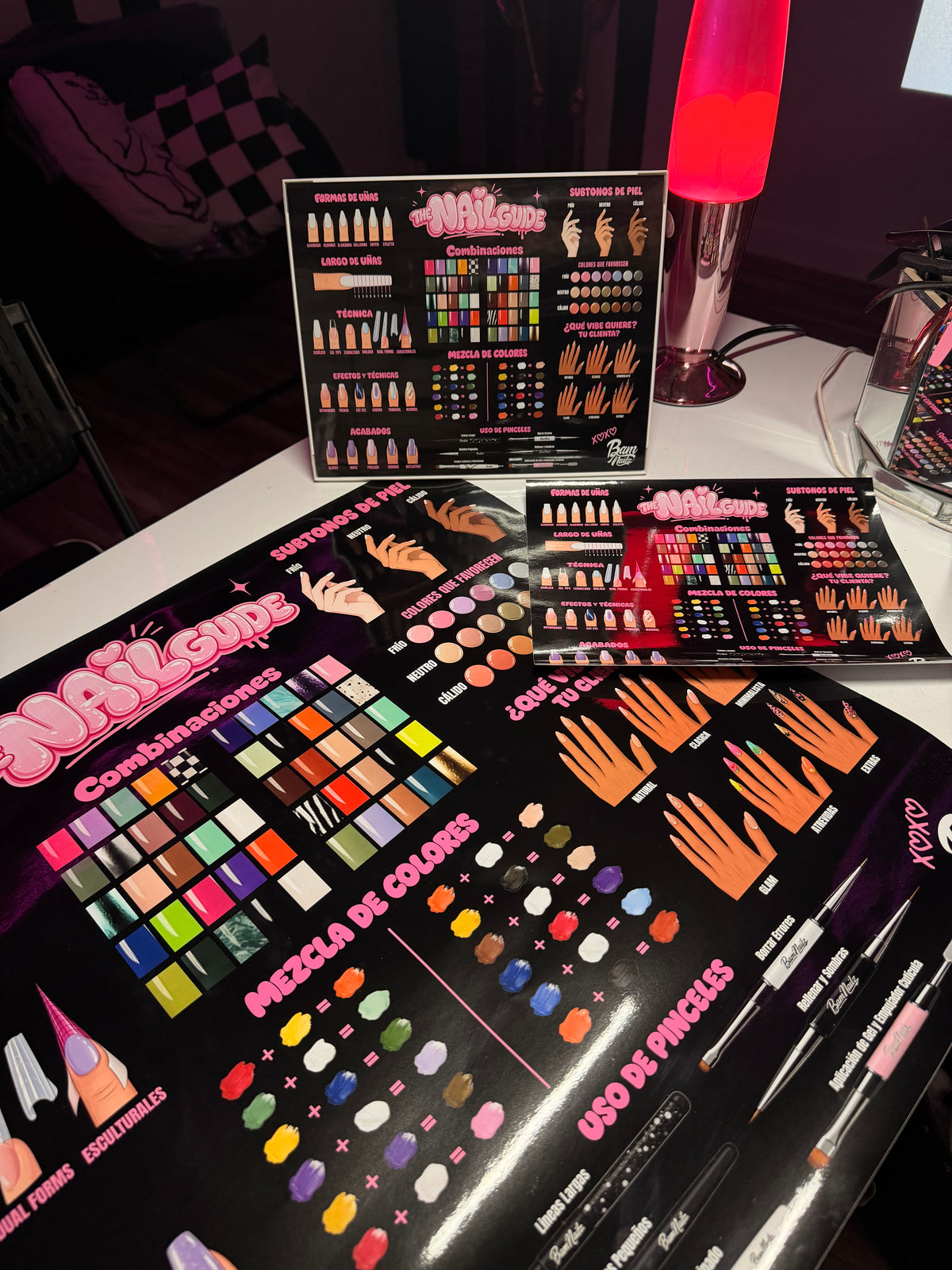 “NAIL GUIDE” Combo de 2 (Sin Marco)