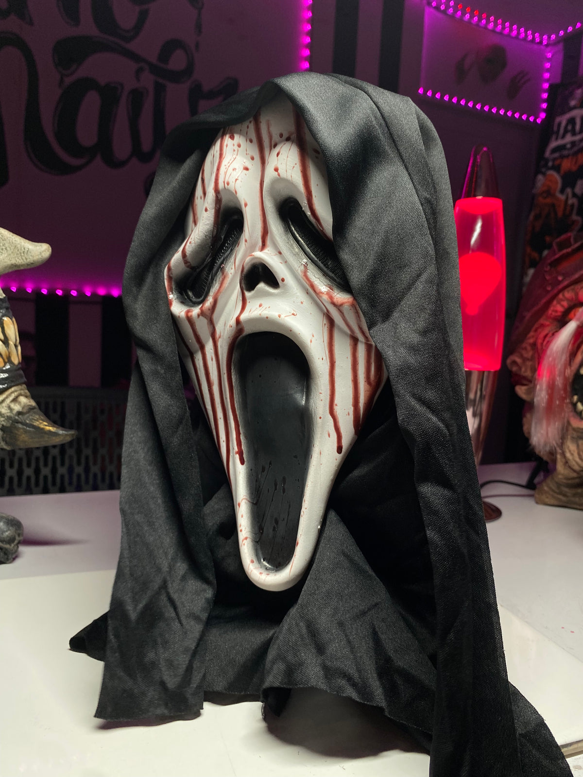 “GHOST” Full Head Halloween Mask
